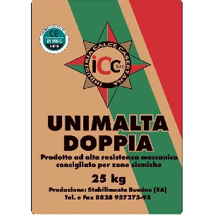 Malta premiscelata unimalta 25Kg ICC -0