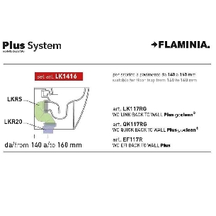 Kit scarico a pavimento LK Flaminia -0