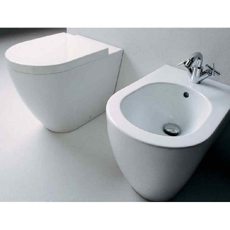 Bidet a pavimento 56x36 cm Flaminia Link -4