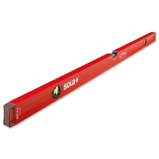 Livella alluminio 3 bolle 100cm BigX 3 Sola -0