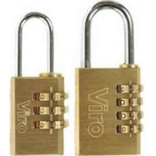 Lucchetto a combinazione variabile 404.7.9 Viro -0
