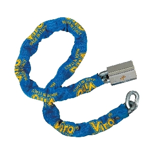 Lucchetto Blocca catena per moto e bici 8 mm Viro -0