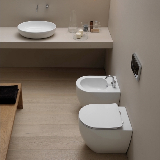 Bidet a pavimento 52x36 cm Like Gsg -3