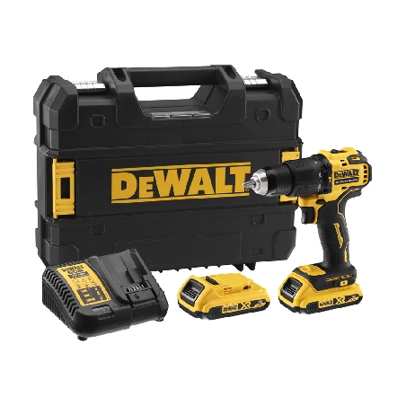 Trapano avvitatore a percussione DeWalt 18V T-Stak DCD709D2T -0