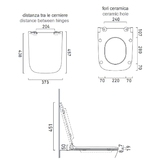 Copriwater Catalano Soft-close Plus Green55 5GR55STP00 -2