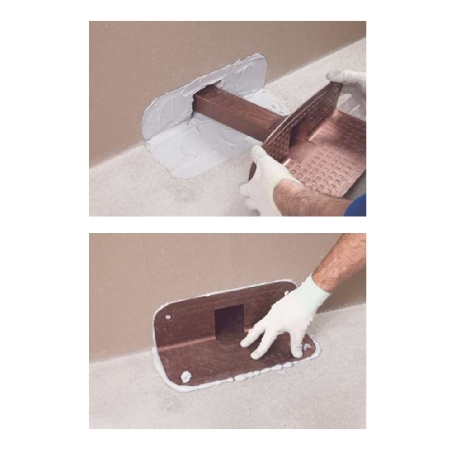 Bocchettone angolare TPE terrazze/balconi Drain Front Mapei -4