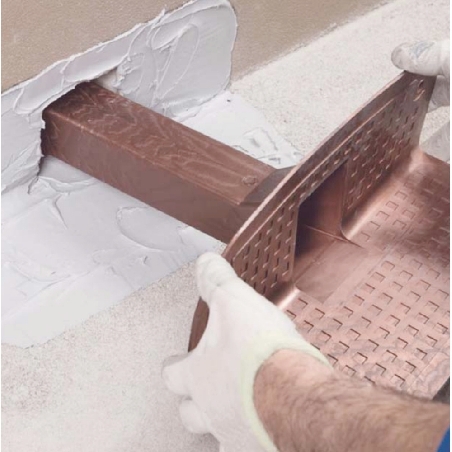 Bocchettone angolare TPE terrazze/balconi Drain Front Mapei -3