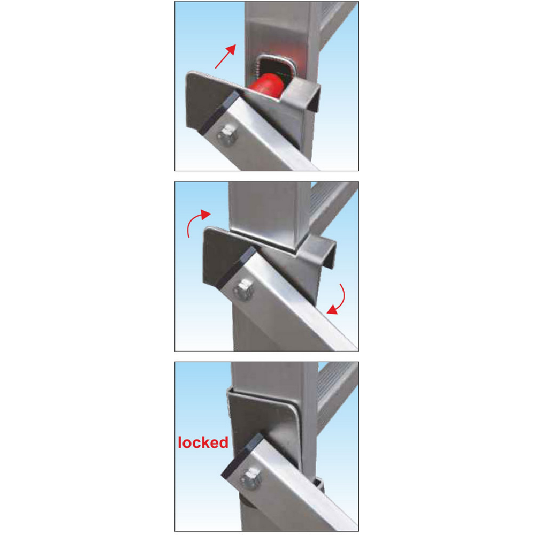 Mini ponteggio hobbistico in alluminio Alumini Frigerio -2