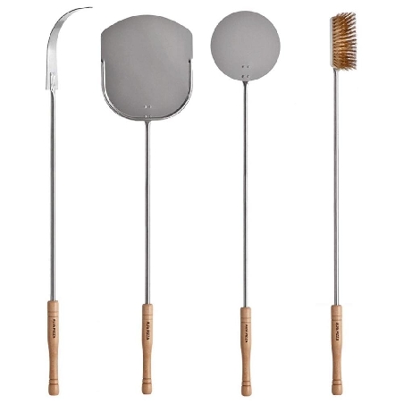 Set pale pizzaiolo 120 cm Alfa Refrattari -0