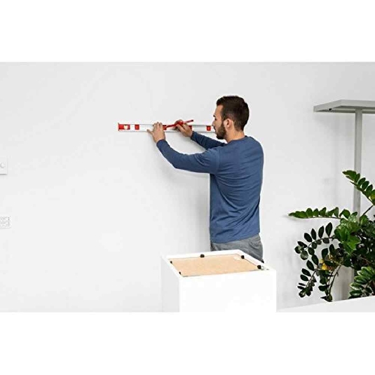 Livella tracciatura alluminio 2 bolle 80 cm Mark-It Sola -7