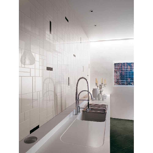 Piastrelle 20x20 bianco extra Ceramica Bardelli 1mq -0
