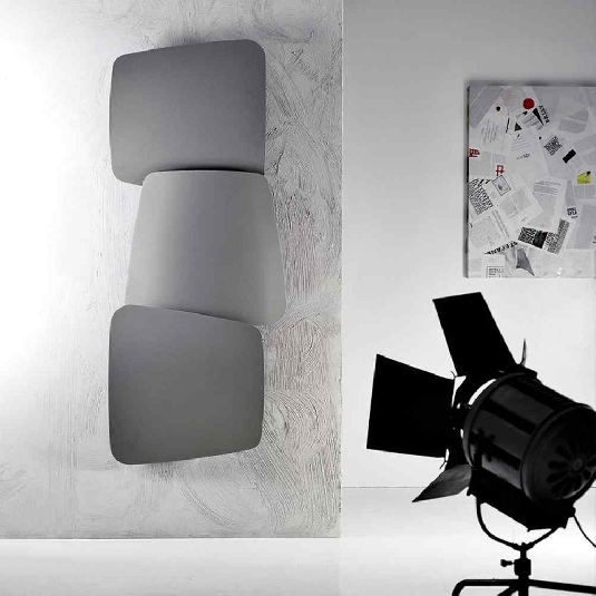 Termoarredo bianco Brag Verticale Scudi Antrax -5