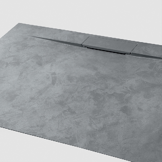 Piatto doccia 140x80 cm Agha creta effetto pietra Step -5