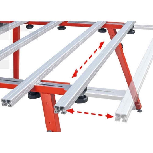 Table de travail per plaques de grand format 115x180 Table One 300-20 Montolit -4