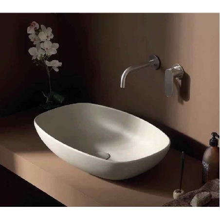 Lavabo da appoggio 60x39 cm Flaminia Nudaslim -0
