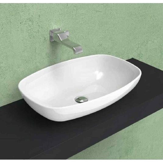 Lavabo da appoggio 60x39 cm Flaminia Nudaslim -2