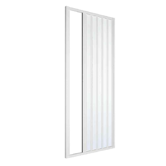 Box doccia nicchia da 150 a 160cm apertura laterale Tokyo PVC -3
