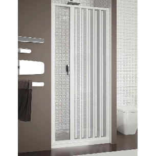 Box doccia nicchia da 160 a 170cm apertura laterale Tokyo PVC -1