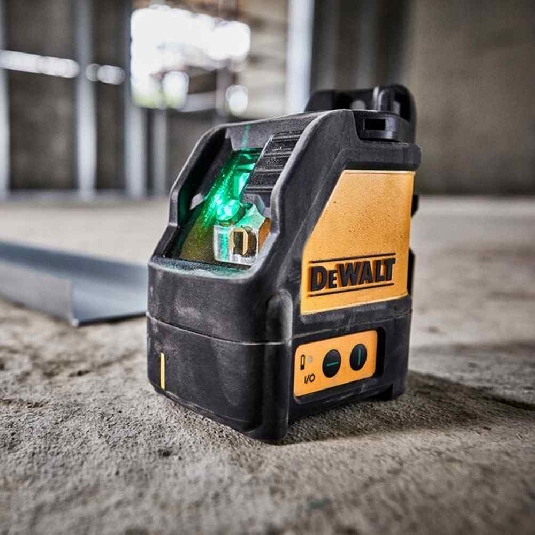 Tracciatore laser a croce raggio verde 30 metri DeWalt -7