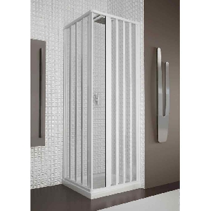 Box doccia 70x70 cm a due lati apertura totale Parigi PVC -1
