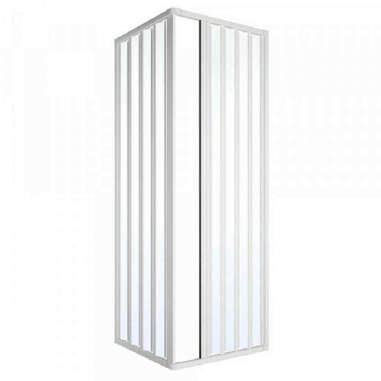 Box doccia 70x100 cm a due lati apertura totale Parigi PVC -3