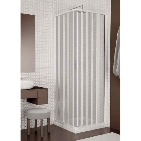 Box doccia 80x90 cm a due lati apertura laterale Lima PVC -1