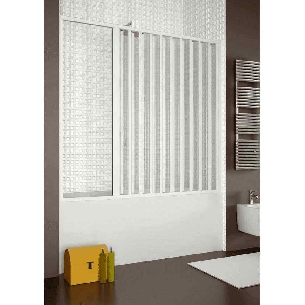 Box vasca per nicchia 170 cm a un lato Londra PVC -0