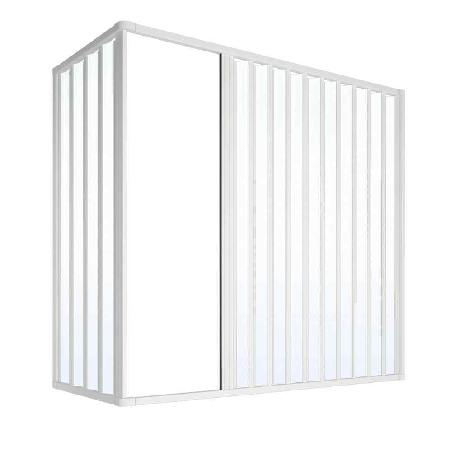 Box vasca 70x170 cm a due lati Dublino PVC -3