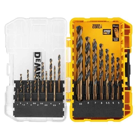 Punte per metallo 19 pezzi Black&Gold DeWalt DT70728 -0