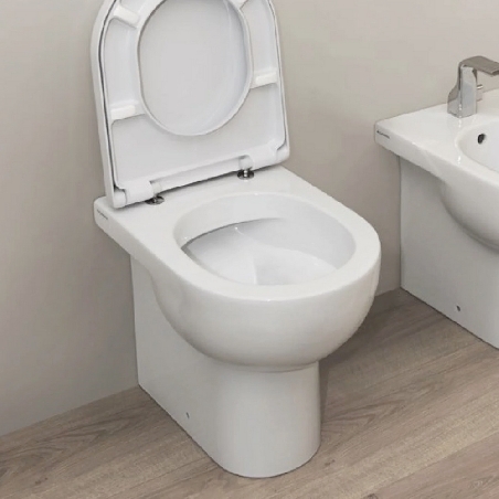 Wc a pavimento 51x36 cm Flaminia Bianco QK117RG -6