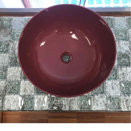 Lavabo da appoggio 45x45 cm Cielo Era -4