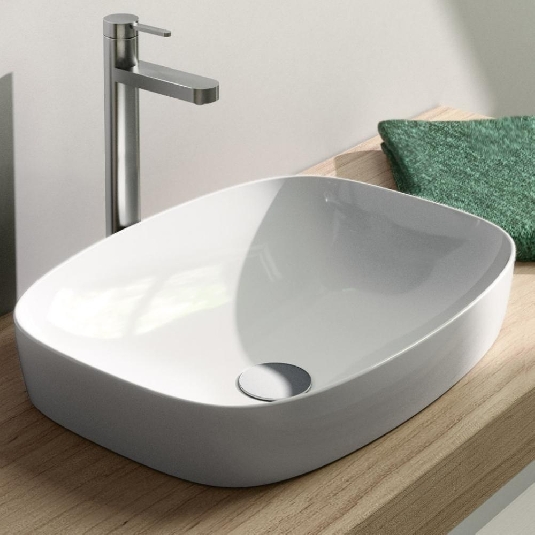 Lavabo da appoggio 60x40 cm Green Lux Catalano -0