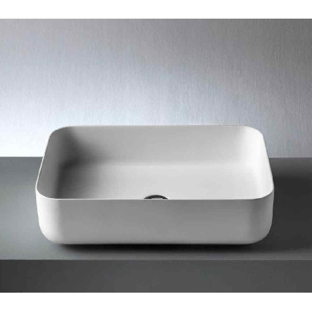 Lavabo da appoggio 55x38 cm Stilo55 Brera -0