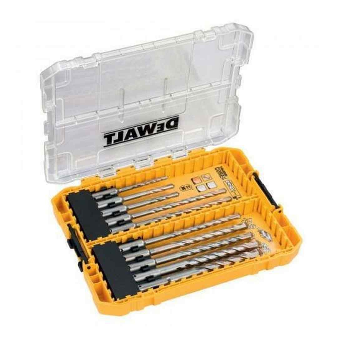 DEWALT Set punte trapano per forare e avvitare Attacco SDS plus