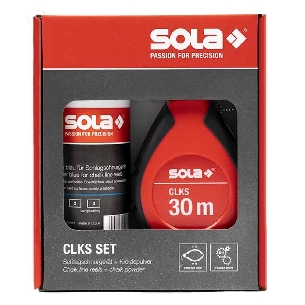 Tracciatore a filo con polvere blu Sola CLKS SET -0