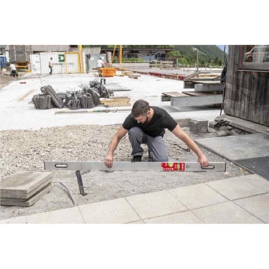 Stadia in alluminio con 2 bolle e 2 impugnature 2 Sola SLXG -2