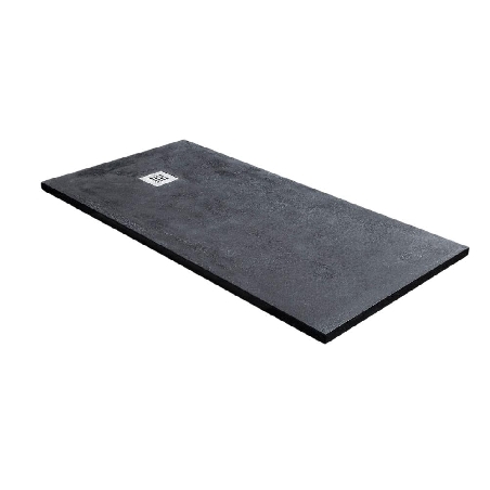 Piatto doccia 100x80 cm antracite Aquana -0