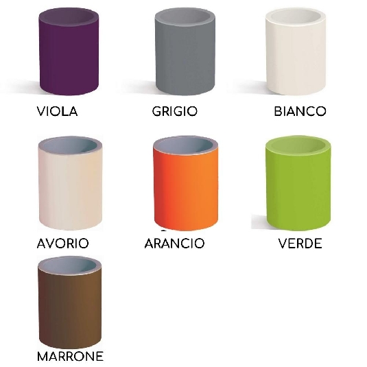 Tavolino da esterno in polietilene alto 50cm Relax Cromia Monacis -9