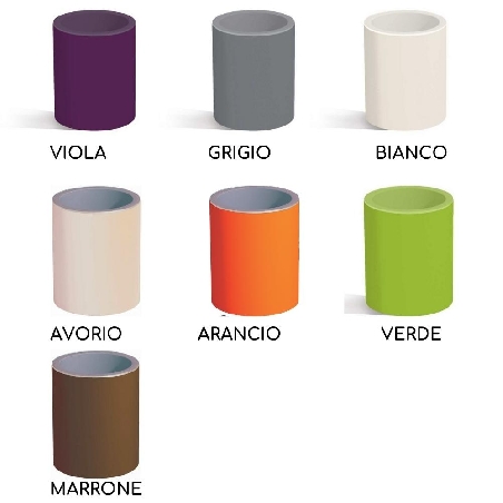 Tavolino da esterno in polietilene alto 50cm Relax Cromia Monacis -9