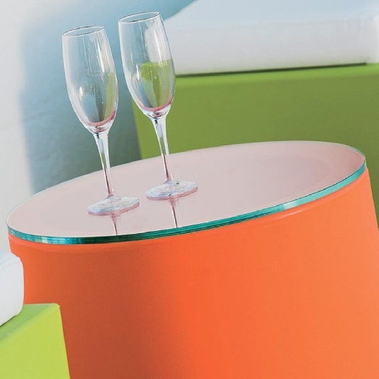 Tavolino da esterno in polietilene alto 50cm Relax Cromia Monacis -8