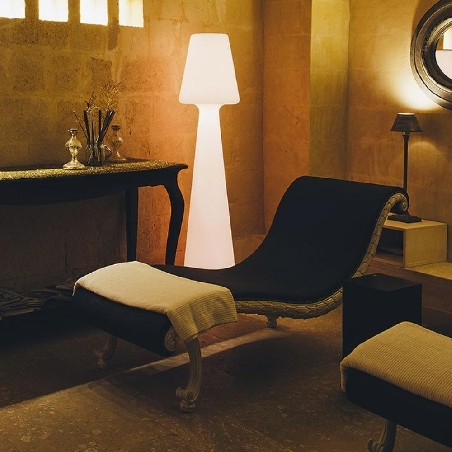 Lampada led bianca da esterno Chloe Monacis 165cm -4