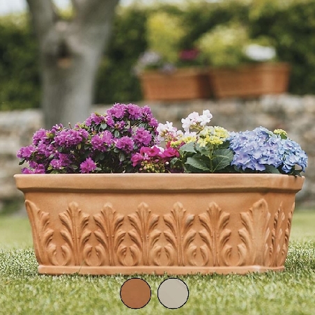 Balconiera 70x33cm polietilene Foglia Monacis -3