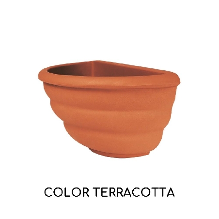 Gerla a parete 50x27cm in polietilene Thea Rome Monacis -8