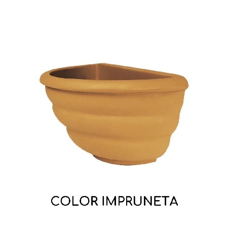 Gerla a parete 50x27cm in polietilene Thea Rome Monacis -7