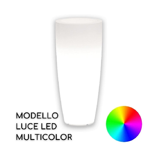 Vaso LED 90cm Stilo Round Top Bright Monacis -6