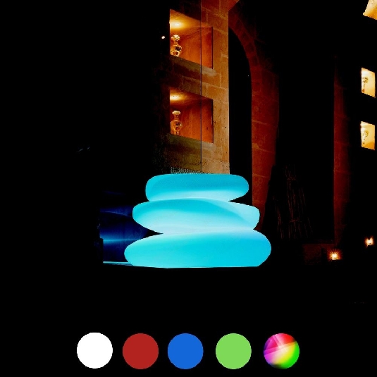 Vaso LED 75x62cm Eden Pot Bright Monacis -4