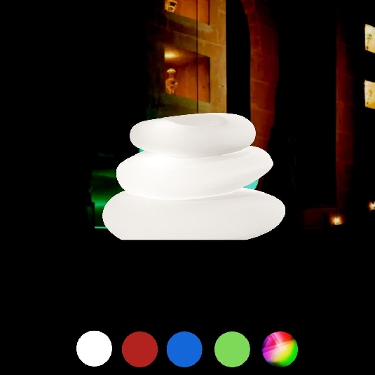 Vaso LED 75x62cm Eden Pot Bright Monacis -5