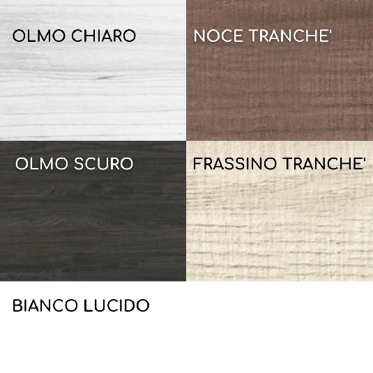 Mobile bagno sospeso + specchio led touch Ale Levi Mobili -5