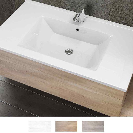 Mobile bagno con lavabo Enea Levi Mobili -2