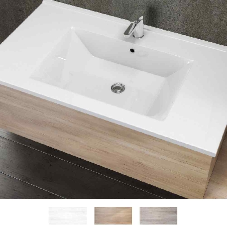 Mobile bagno con lavabo Enea Levi Mobili -2